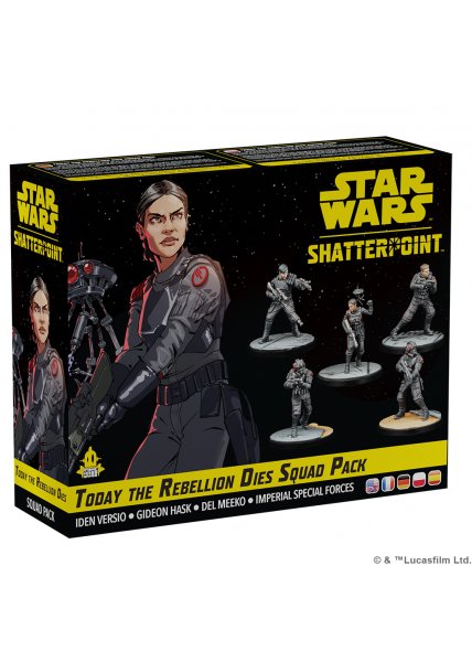 Star Wars Shatterpoint: TODAY THE REBELLION DIES Squad Pack